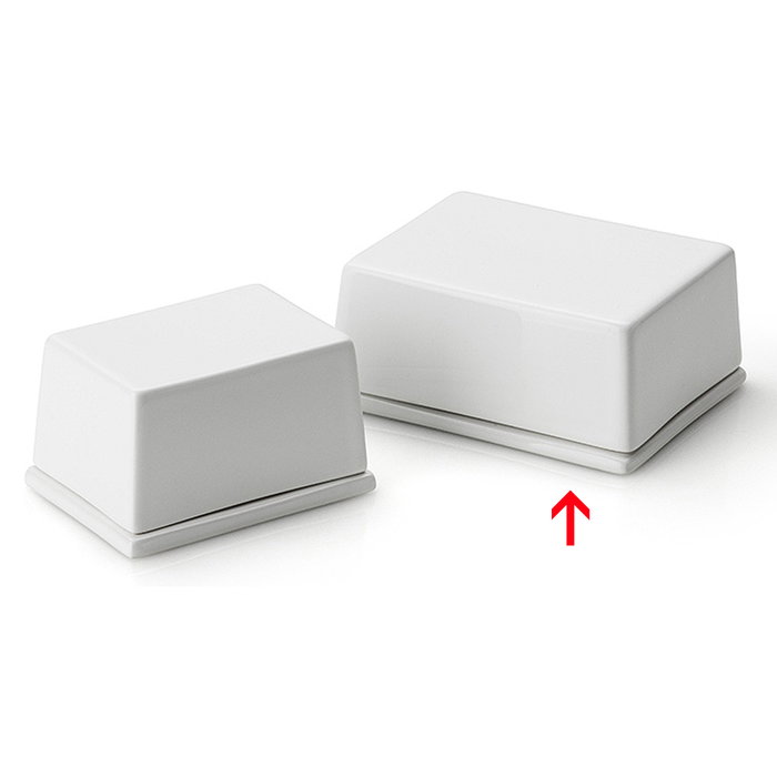 Continenta Mantequera 12x10x6 cm para 250g de Mantequilla de Cerámica